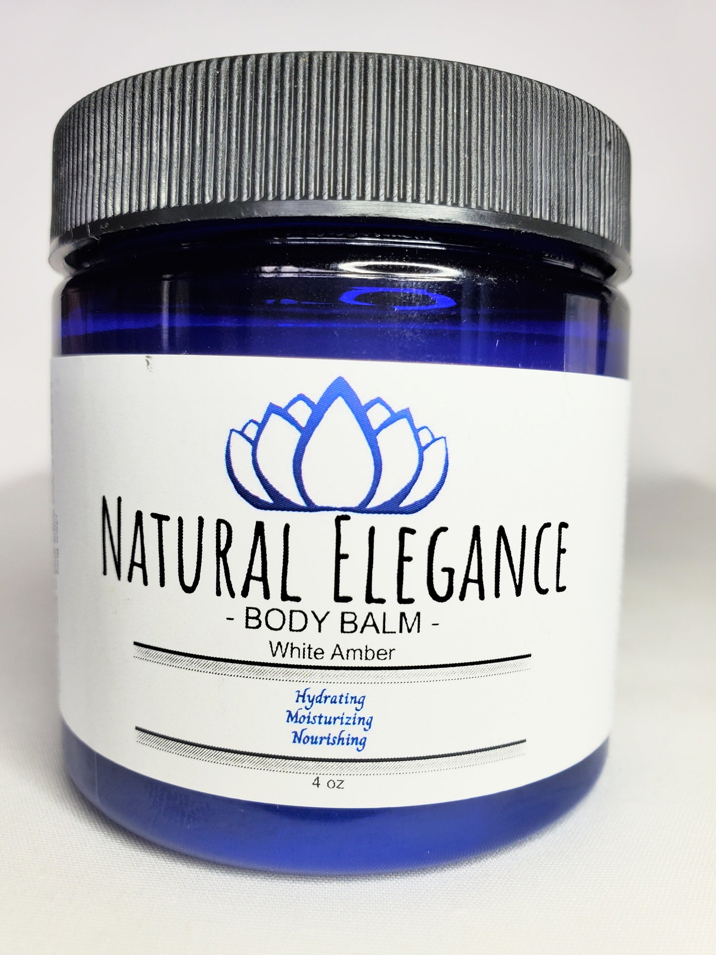 Natural Elegance Products White Amber hydrating moisturizing nourishing all natural handmade vegan best body balm lotion